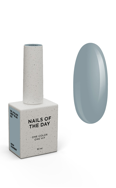 NAILS OF THE DAY Let's special Grey blue 021, 10 ml
